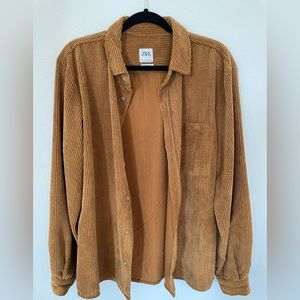 Zara Corduroy Overshirt